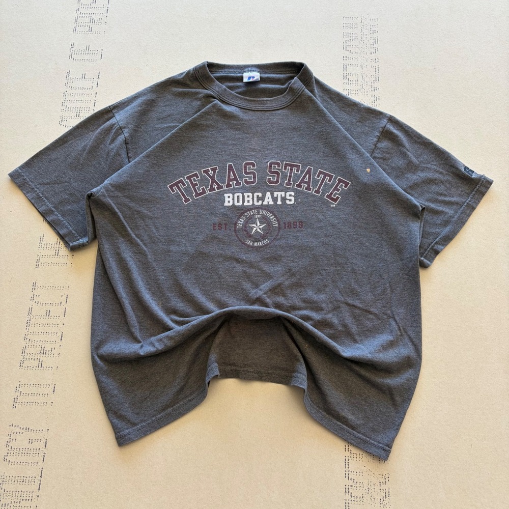 Vintage 90s Russell Athletic Texas State T-shirt